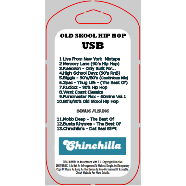 Old Skool Hip Hop USB