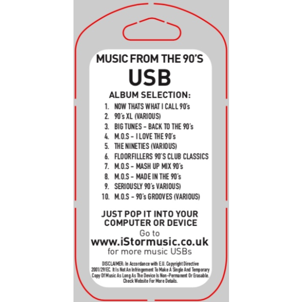 90s Music USB