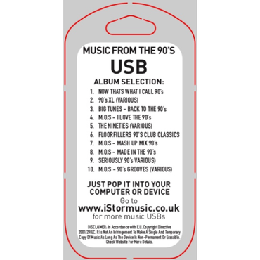 90s Music USB