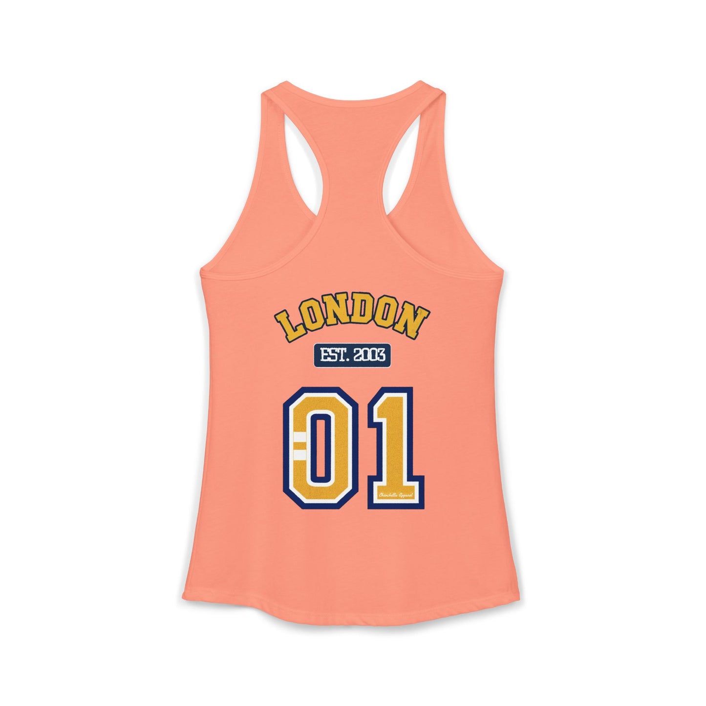 London (LDN) Varsity Women's Ideal Racerback Tank