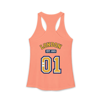 London (LDN) Varsity Women's Ideal Racerback Tank