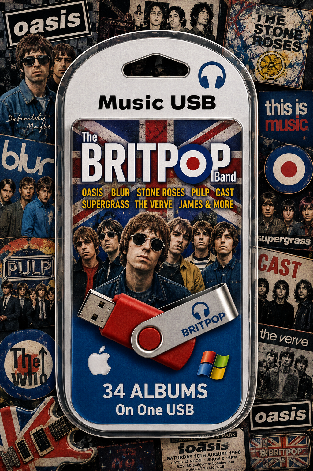 Britpop USB-MONTAGE image