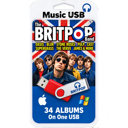 Britpop Bands USB