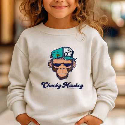 Cheeky Monkey Kids Unisex Sweatshirt