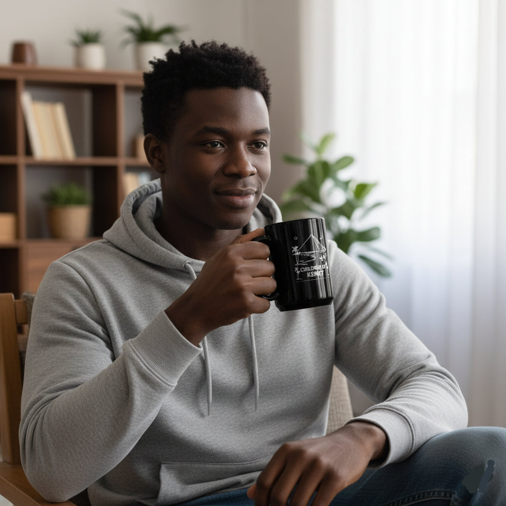 Children Of Kemet Black Glossy Mug