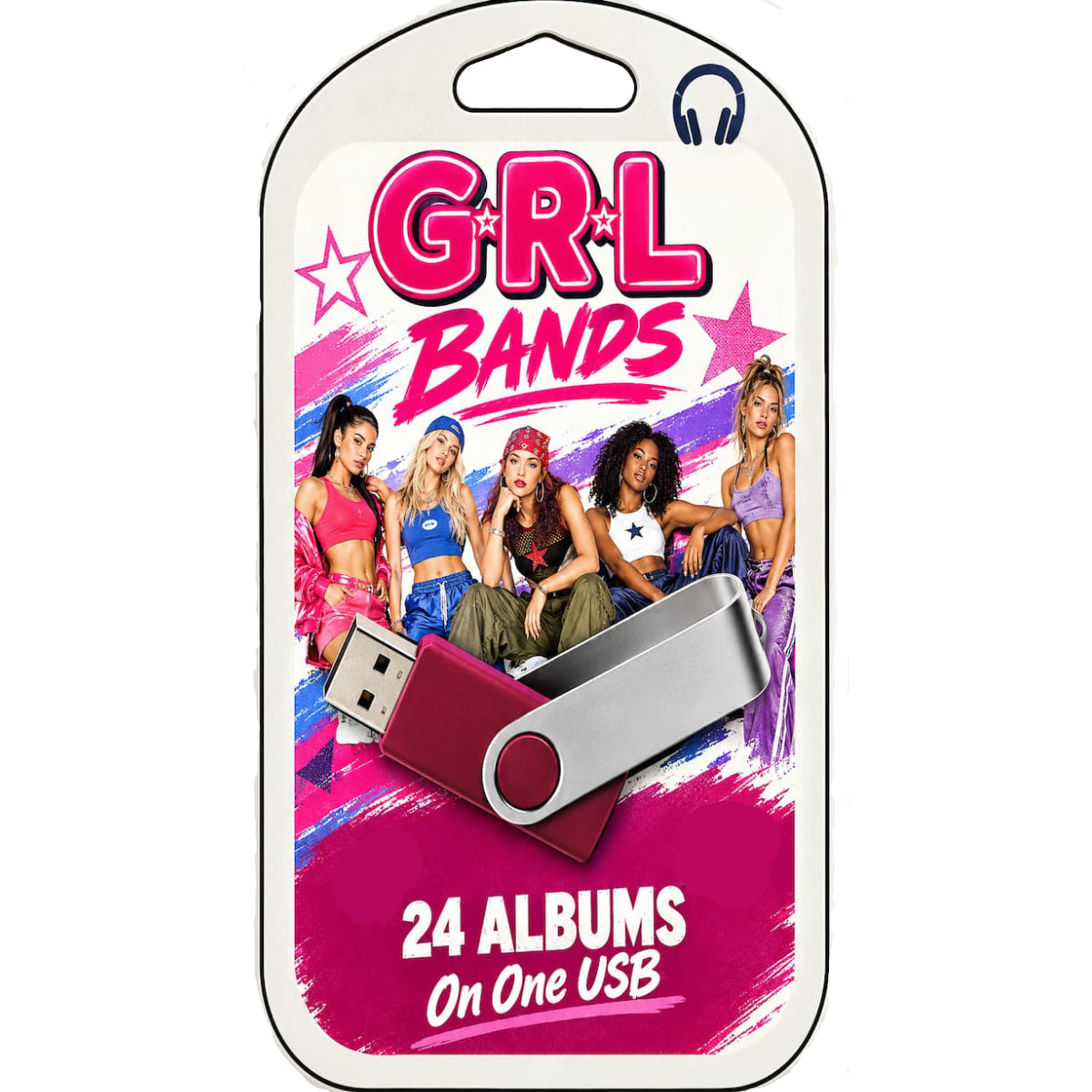 Girl Bands USB