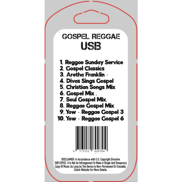 Gospel Reggae USB