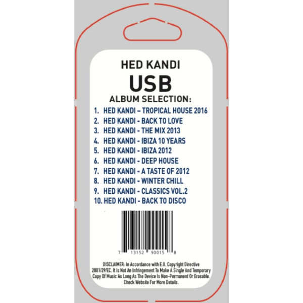 Hed Kandi USB