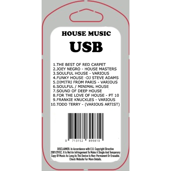 House Music USB