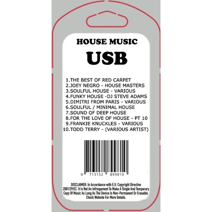 House Music USB