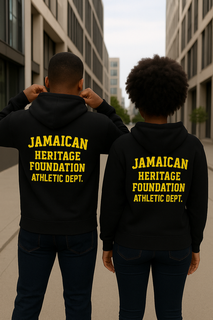 Jamaican Heritage Unisex Raglan Hoodie