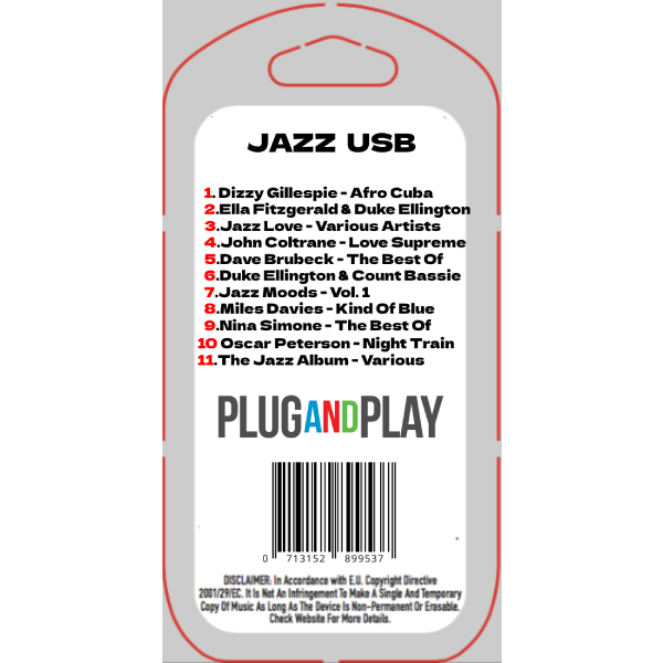 Jazz Music USB