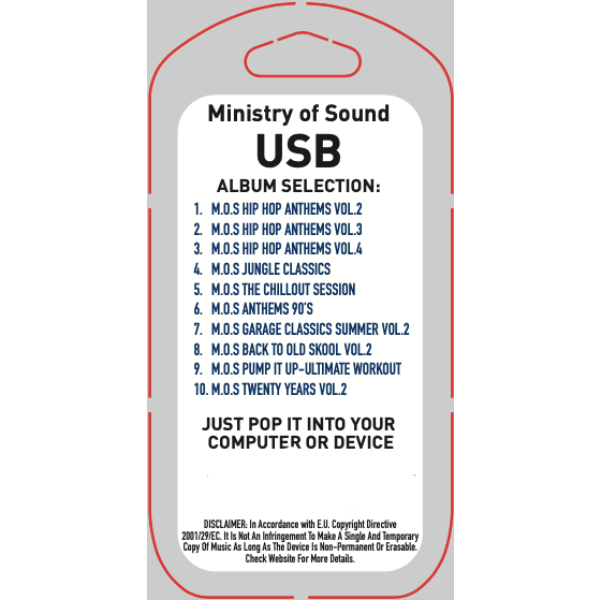 Ministry Of Sound USB - PT1