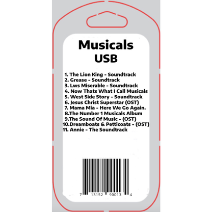 Musicals USB