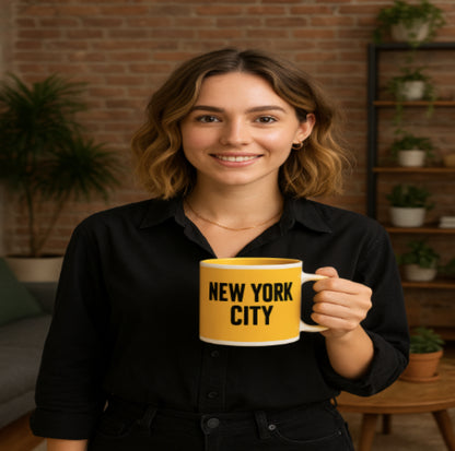 New York City Mug (Yellow/Black)