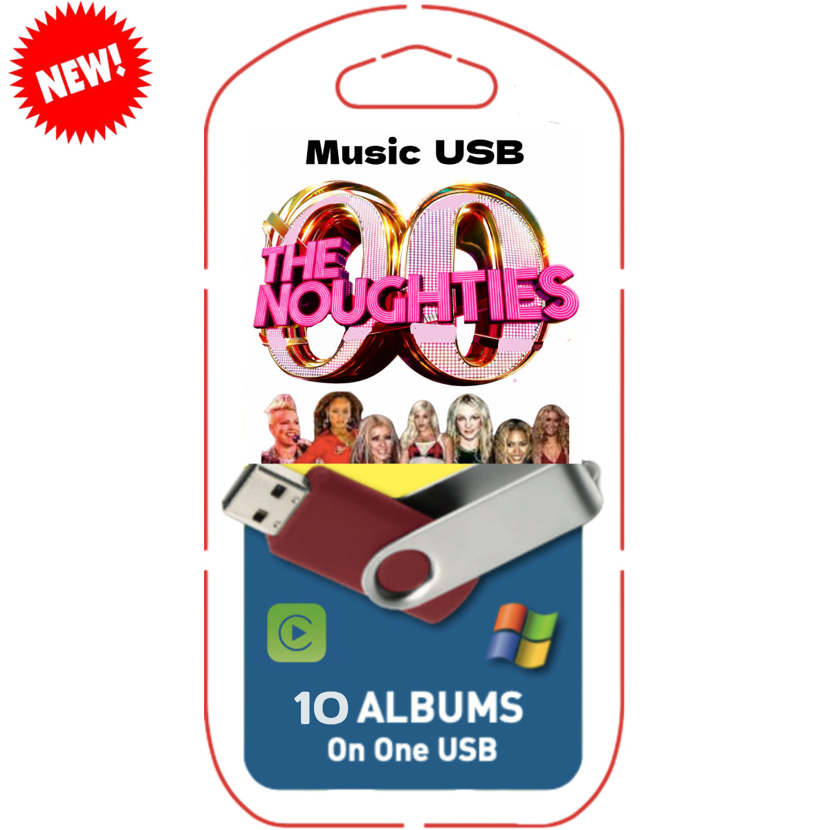 The Noughties USB | Music From The 2000s
