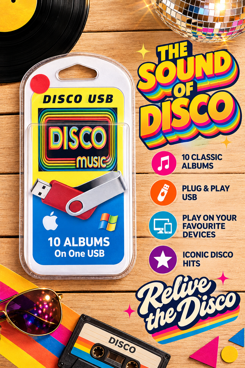 Disco Music USB