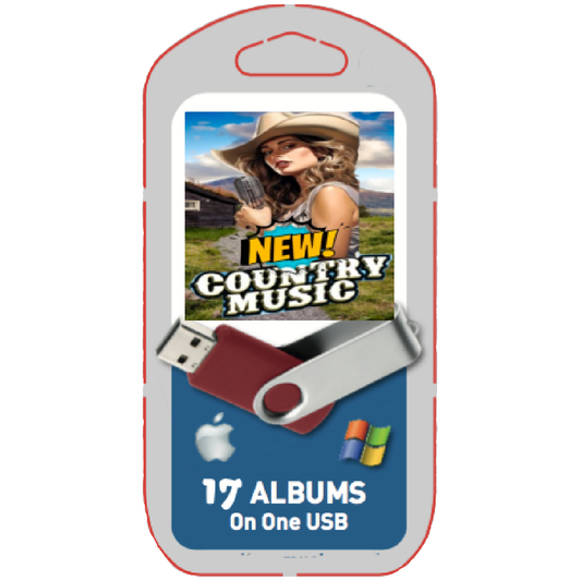 New Country & Western Music USB