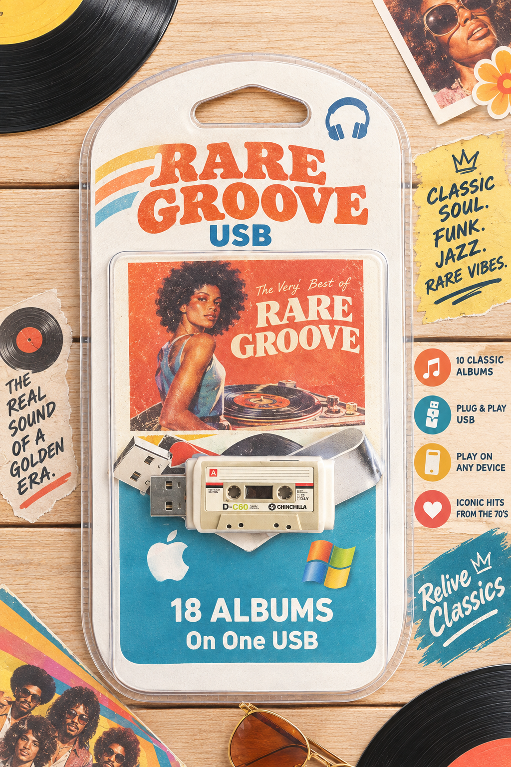 Rare Groove USB (18 Albums)