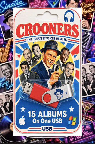 The Crooners USB | 10 Classic Albums from Sinatra & Martin