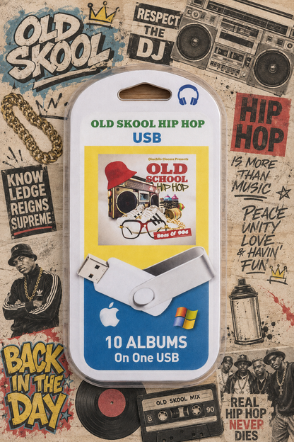 Old Skool Hip Hop USB-Montage