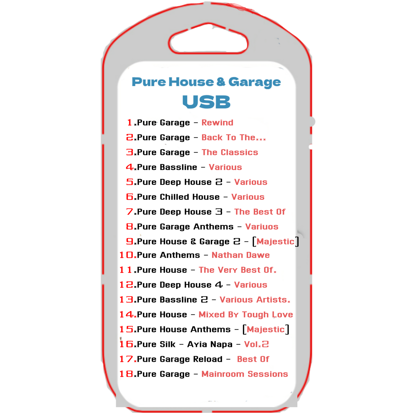 Pure Deep House & Garage USB
