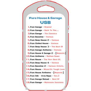 Pure Deep House & Garage USB