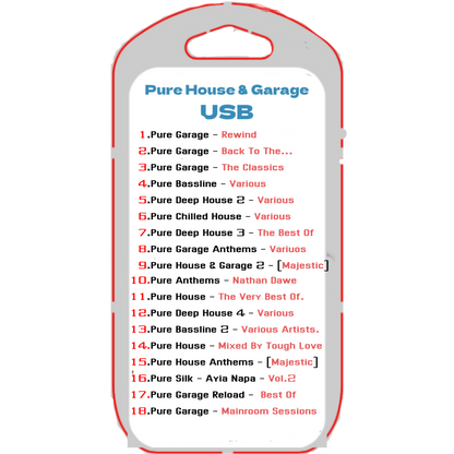 Pure Deep House & Garage USB