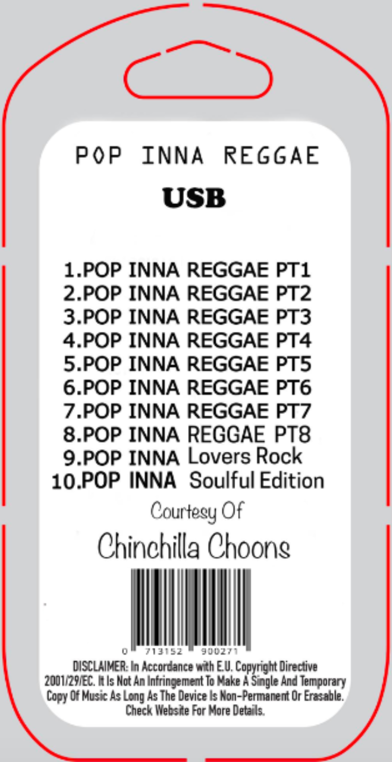 Pop Inna Reggae USB