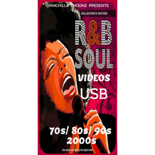 R&B & Soul Music Videos USB