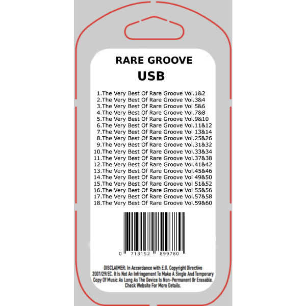 Rare Groove USB (18 Albums)