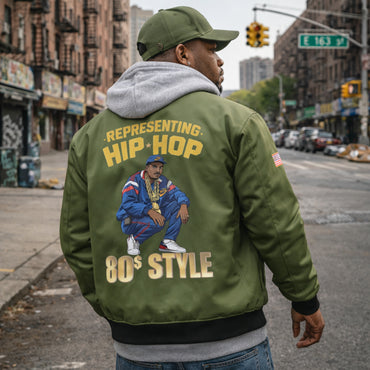 Representing Hip Hop Unisex Bomber Jacket