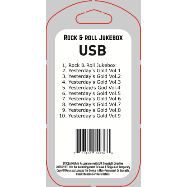 Rock n Roll Jukebox USB