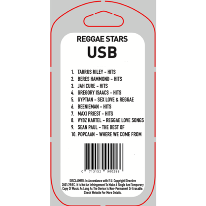 Stars Of Reggae USB