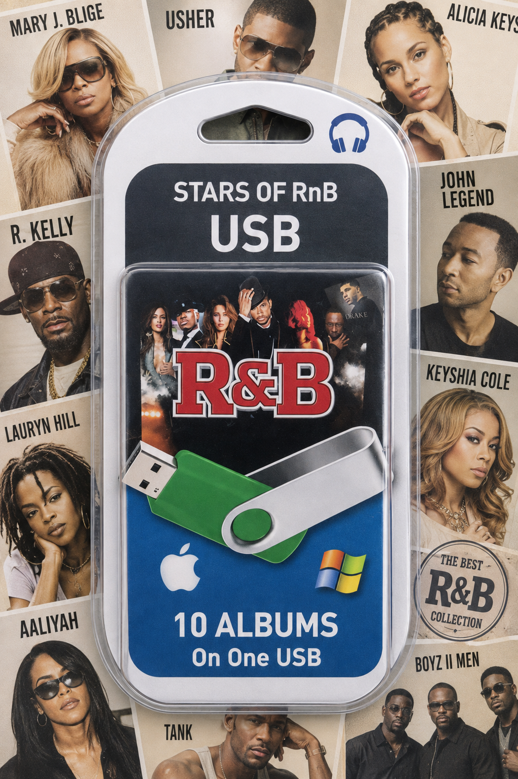 Stars Of Rnb USB - MONTGE IMAGE
