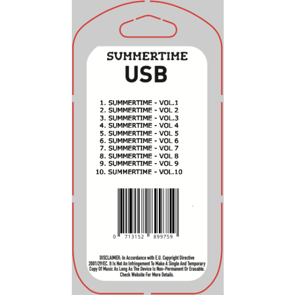 Summertime Mixtape Compilation (Dj Jazzy Jeff) USB