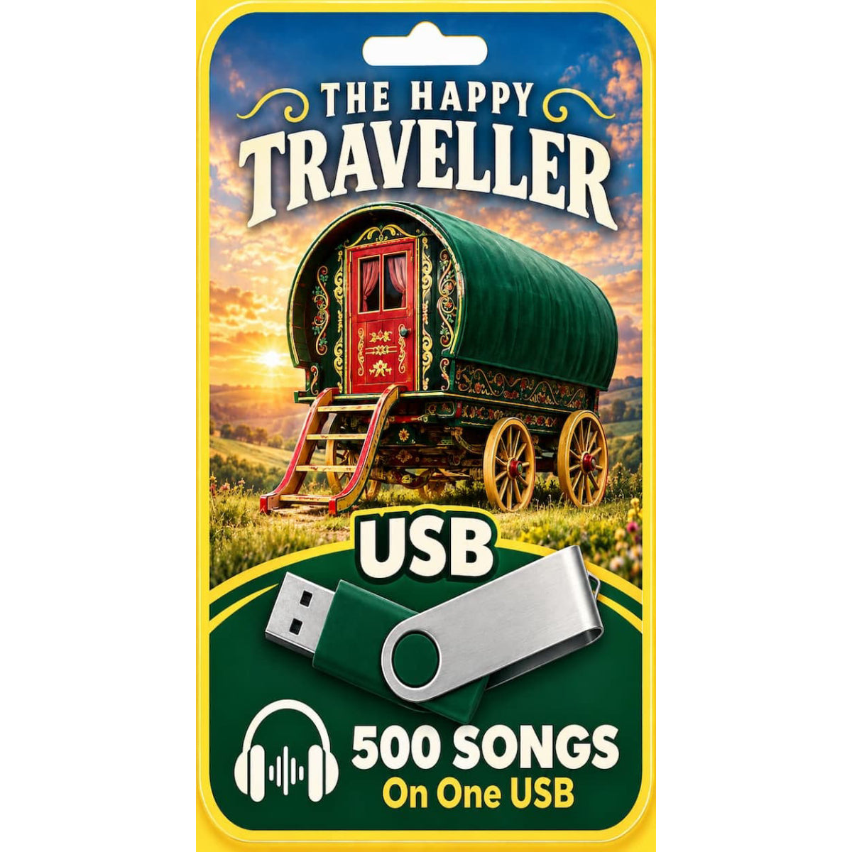 The Happy Traveller USB