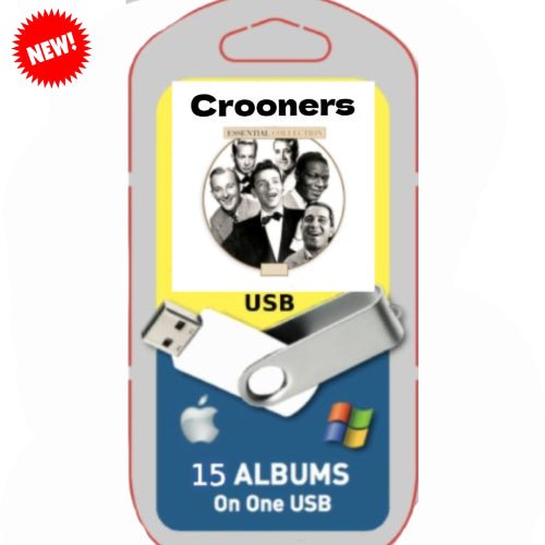 The Crooners USB | 10 Classic Albums from Sinatra & Martin - Chinchilla Choons