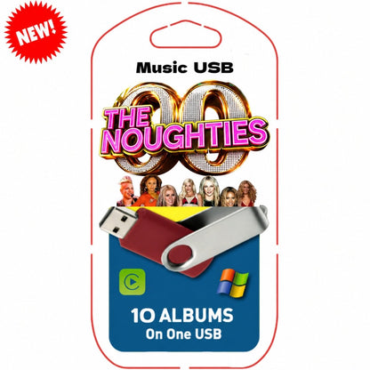 The Noughties USB | Music From The 2000s - Chinchilla Choons