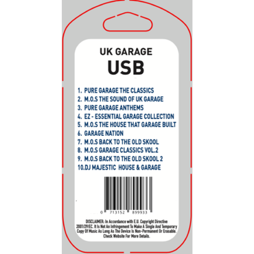 UK Garage USB