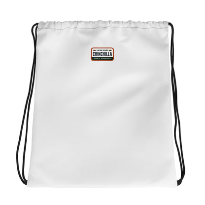 Chinchilla Varsity Athletic Drawstring Bag