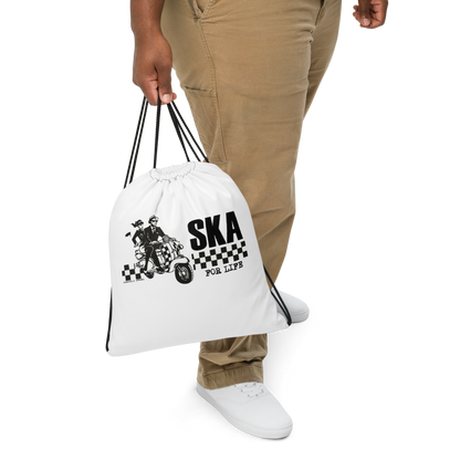 Ska For Life Drawstring Bag