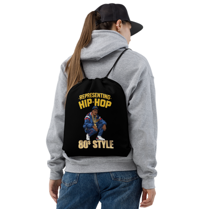 Representing Hip Hop Drawstring Bag