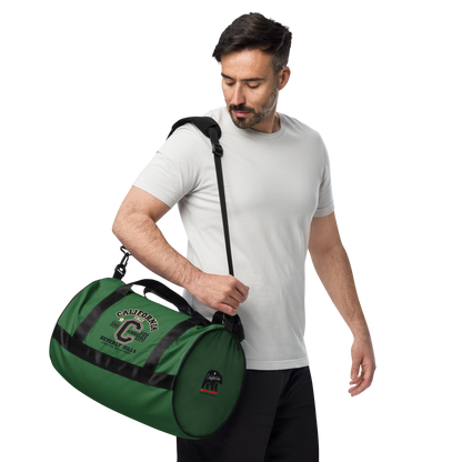 California Varsity Print Gym Bag