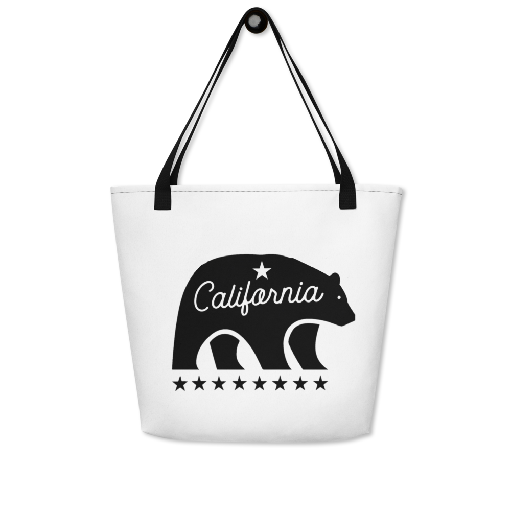 California Mascot  Large Tote Bag
