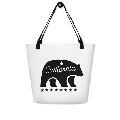 California Mascot  Large Tote Bag