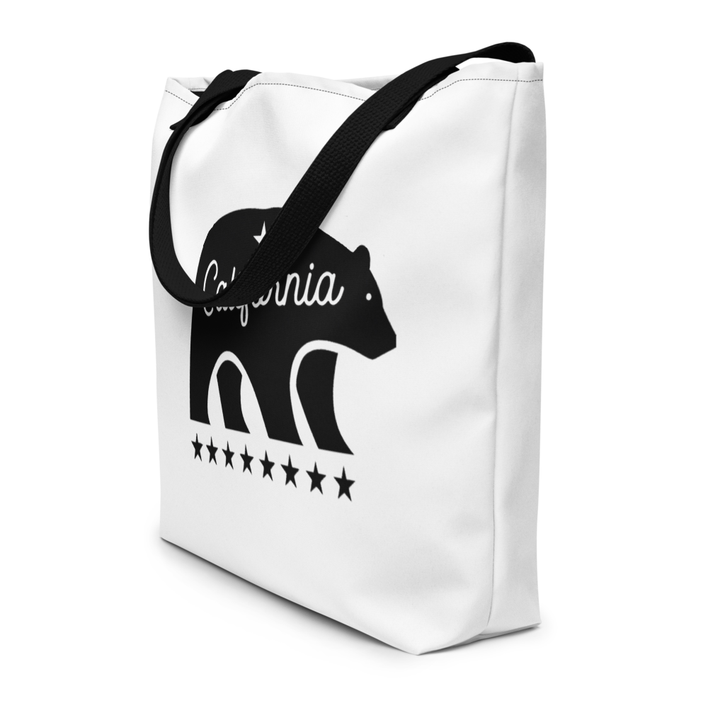 California Mascot  Large Tote Bag