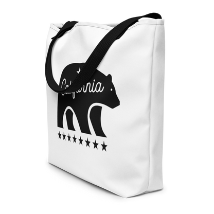 California Mascot  Large Tote Bag