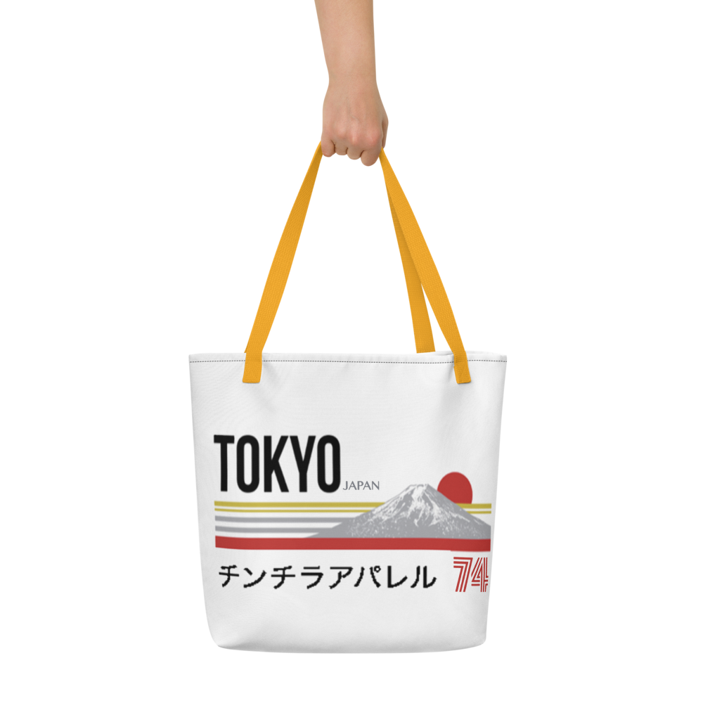 Tokyo 74 Large Tote Bag