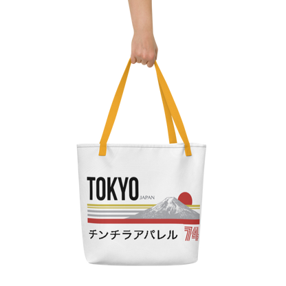 Tokyo 74 Large Tote Bag